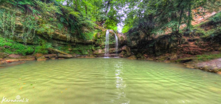 شهرستان سوادکوه عکس طبیعت هفت آبشار