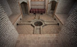 بناهای تاریخی ساری حمام وزیری
