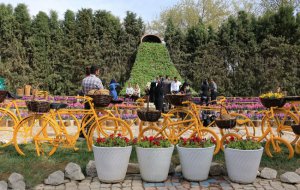  باغ گلها در اصفهان